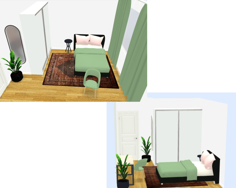 Обложка проекта: Спальня девушки