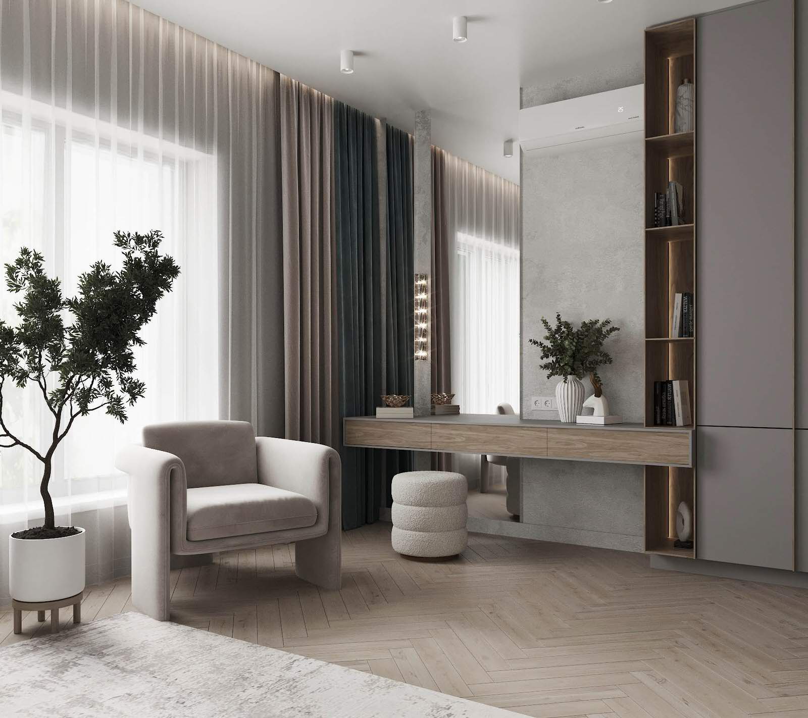 Загородный интерьер - территория родителей