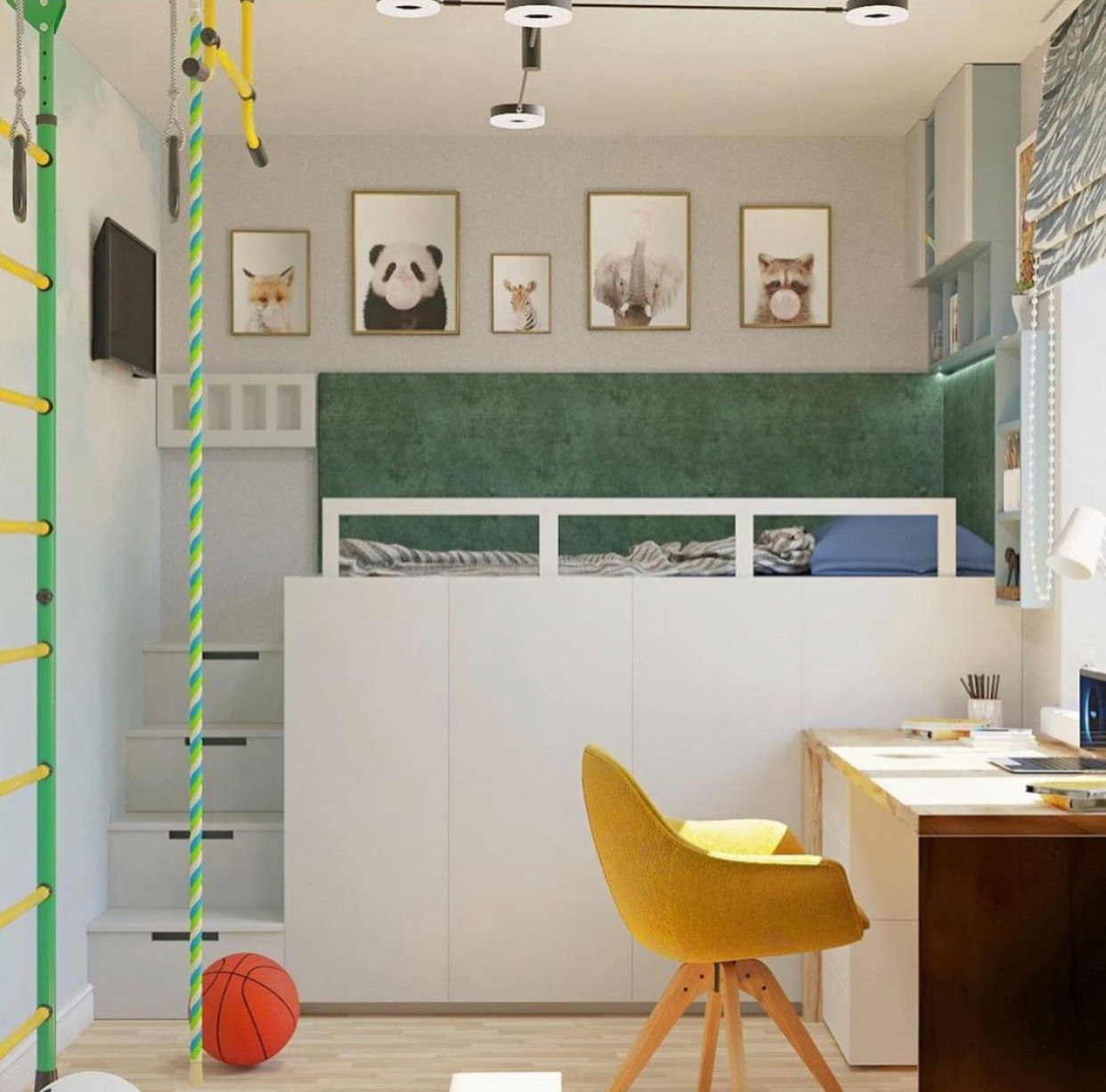 Дизайн проект детской комнаты