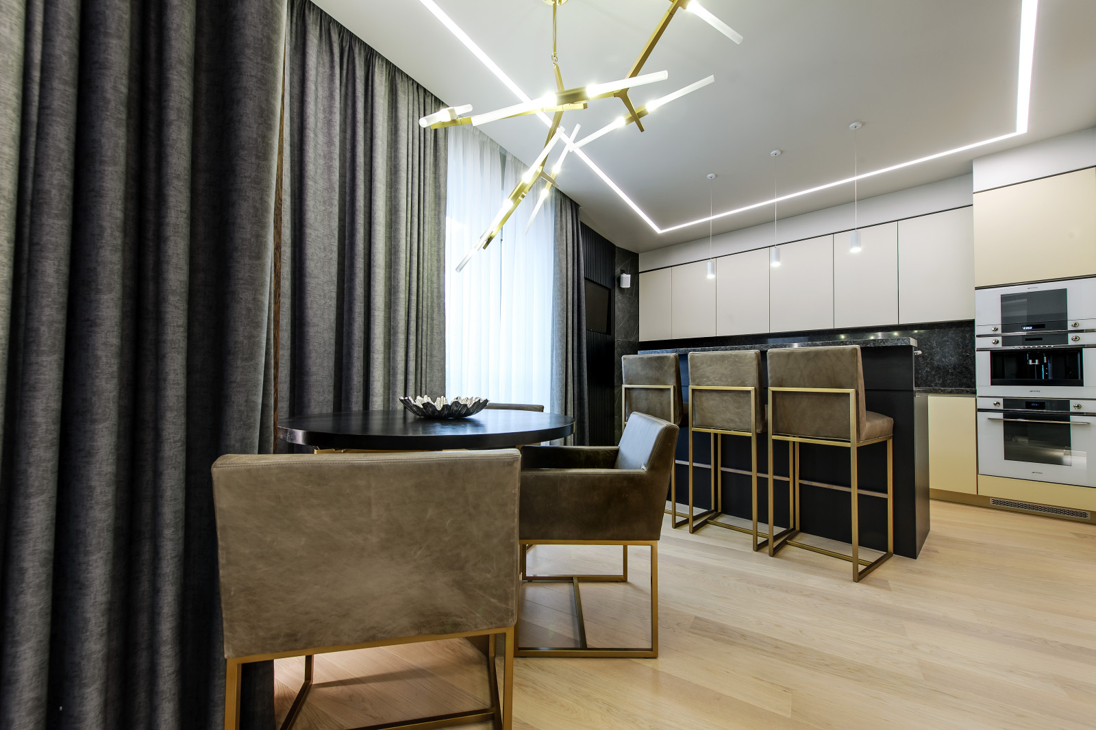 Кухня. Дизайн проект квартиры на Петровском острове