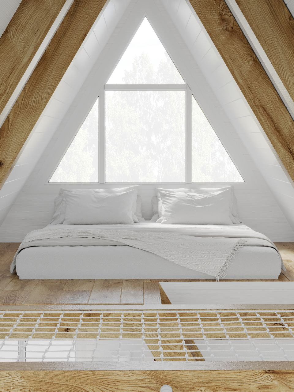 Домики в горах. Афреймы