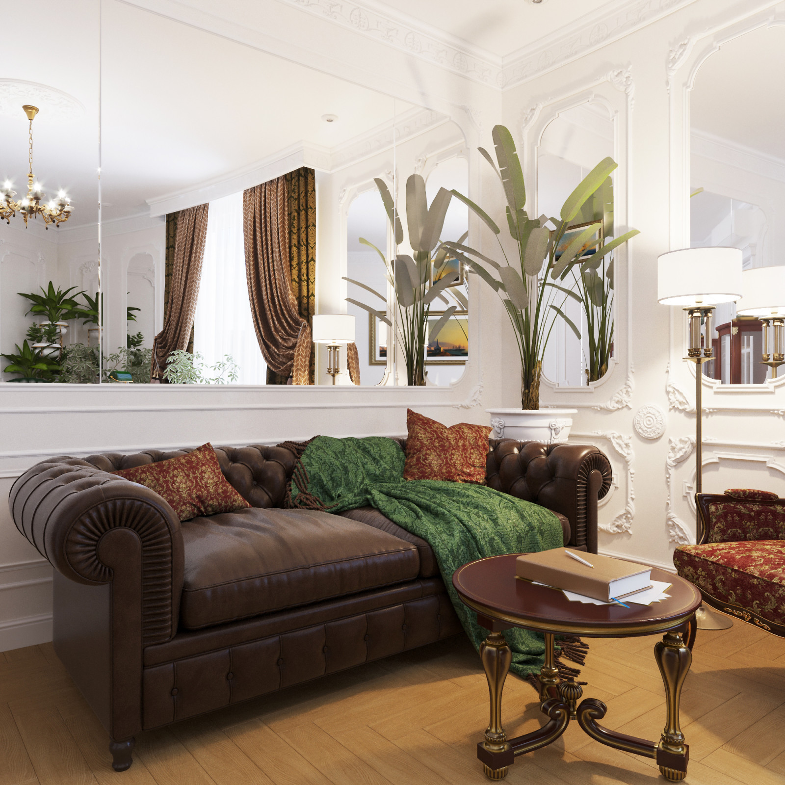 КВАРТИРА В КЛАССИЧЕСКОМ СТИЛЕ