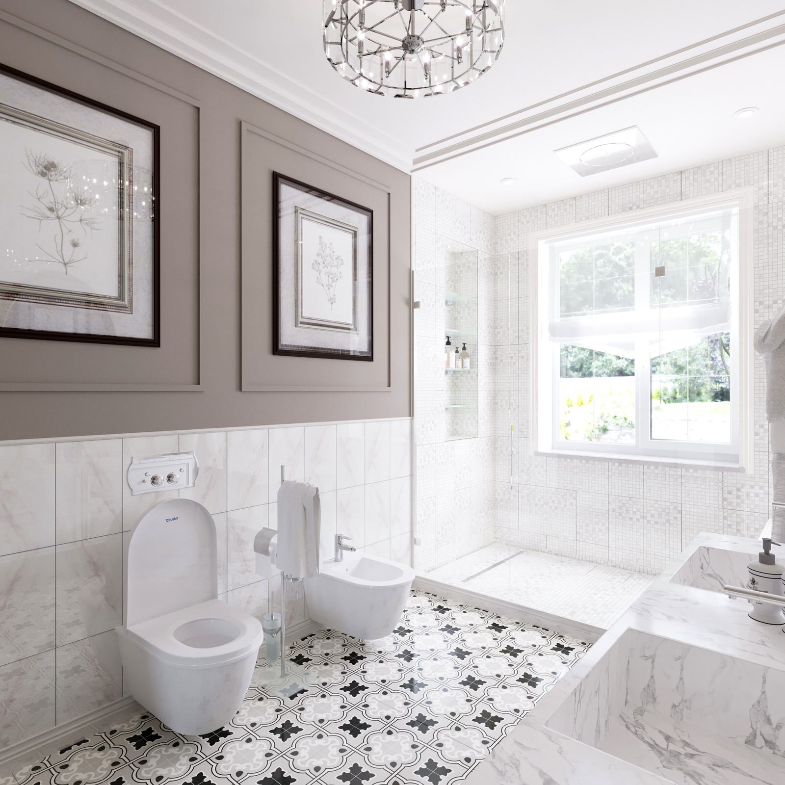 Дом в стиле современная классика