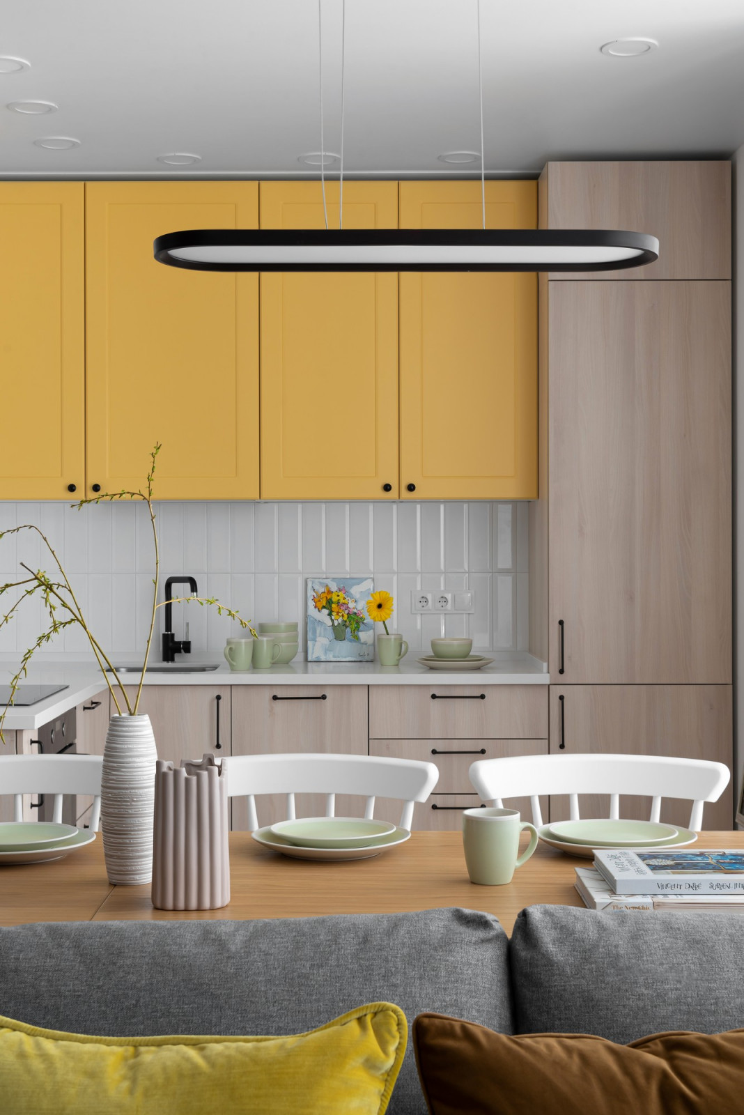 Реализованный проект двухкомнатной квартиры в г. Артем для молодой семьи.