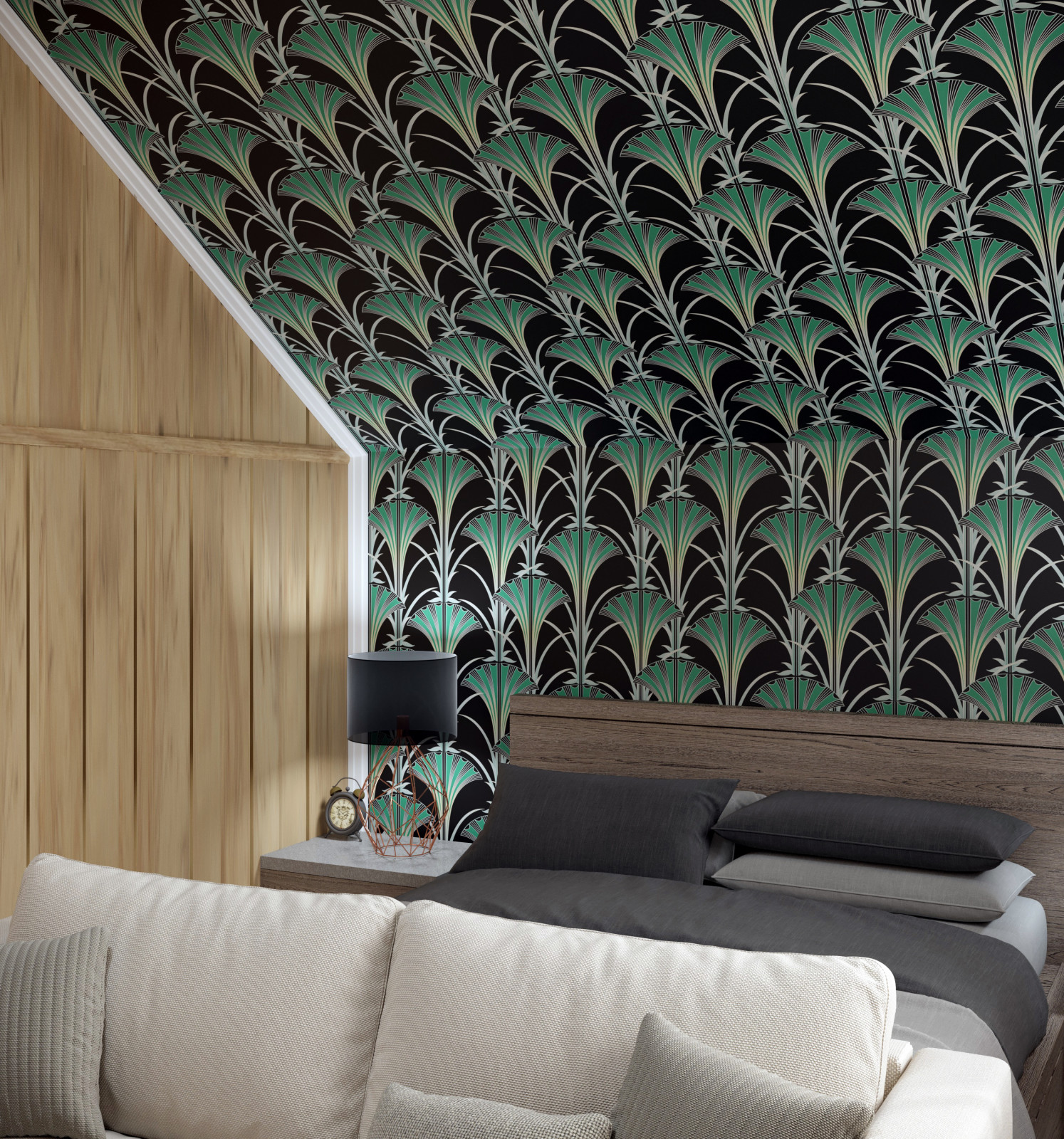 Интерьер жилого домас мансардой,г. Бор