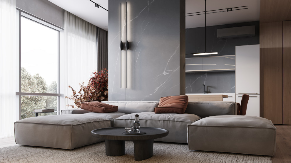 Дизайн-проект квартиры в ЖК «Кутузовская Ривьера» 80.6 кв.м