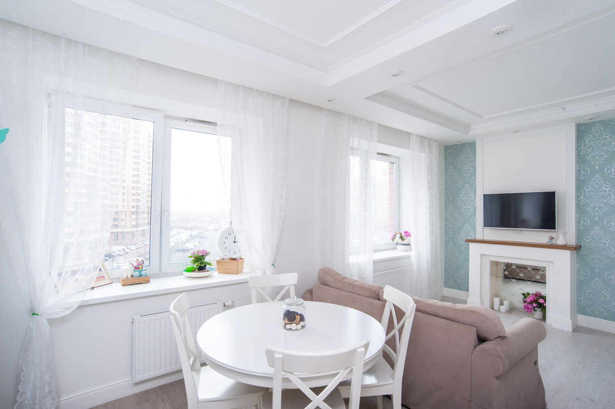 Реализованный интерьер квартиры в стиле "Прованс"