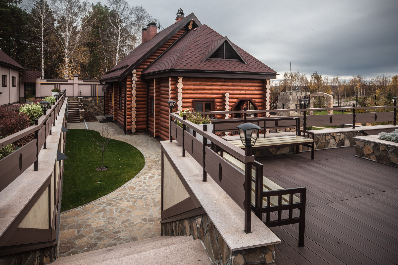 Гостевой дом  с  баней