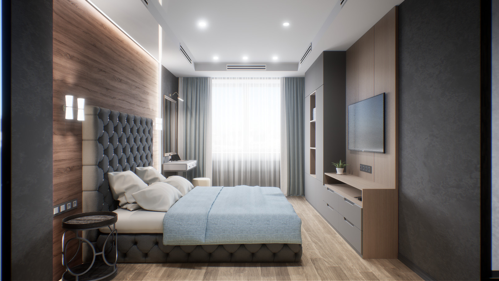 Трехкомнатная квартира в центре Москвы