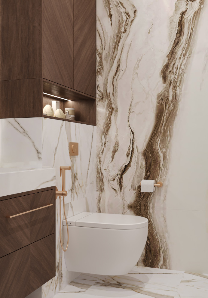 Гостевой санузел в ЖК Петровская доминанта