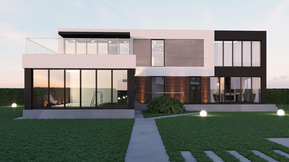 дом в современном стиле