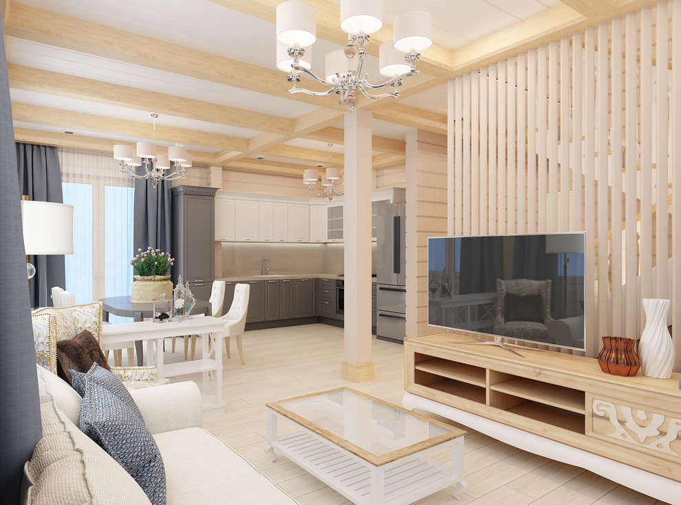 Деревянный дом из кленного бруса 207,5 м.кв.