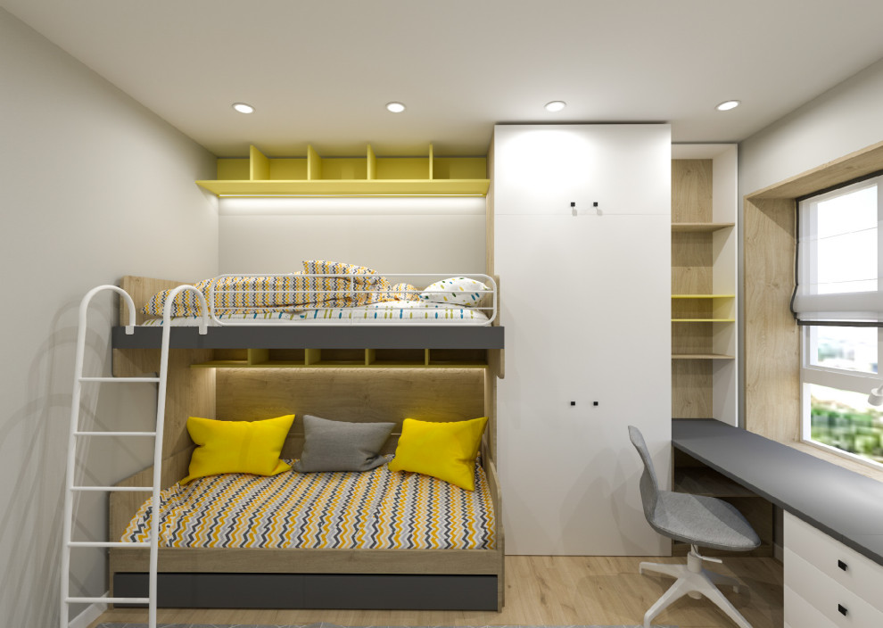 проект двухкомнатной квартиры 45 кв. м.