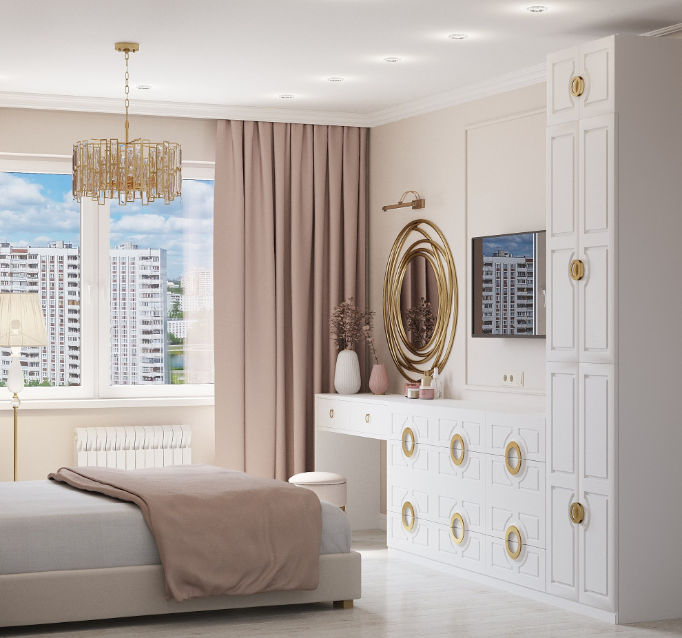 Дизайн-проект однокомнатной квартиры -Классика