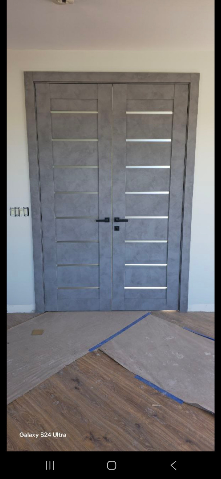 Обложка проекта: Installation of interior doors