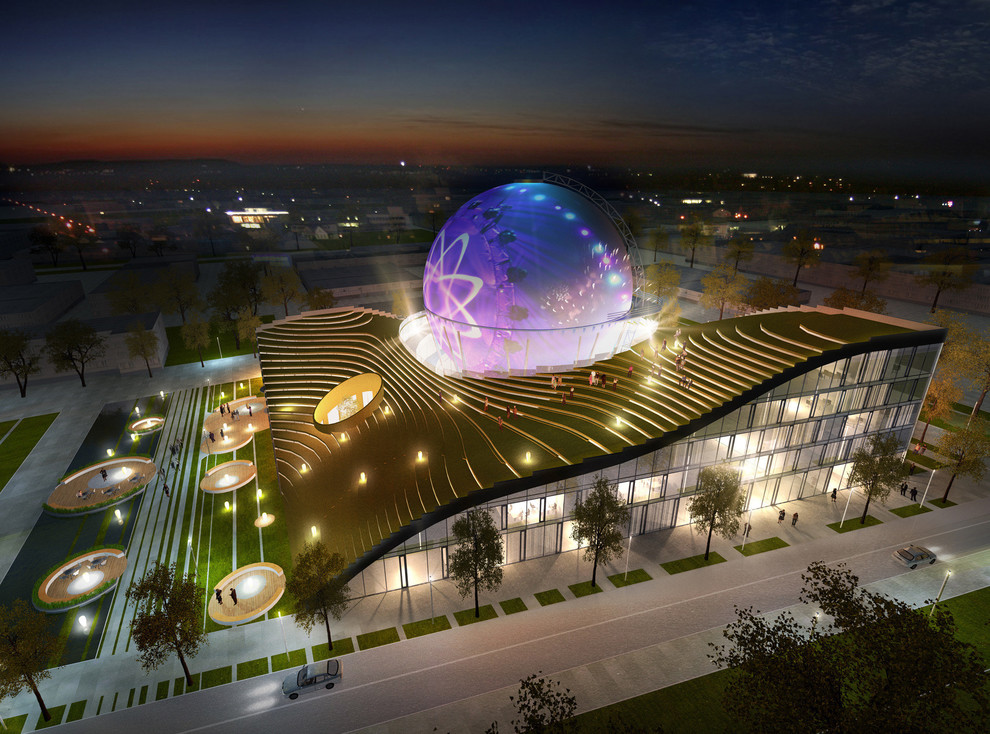 Обложка проекта: Газгольдер / Учебно-исследовательский центр HHN