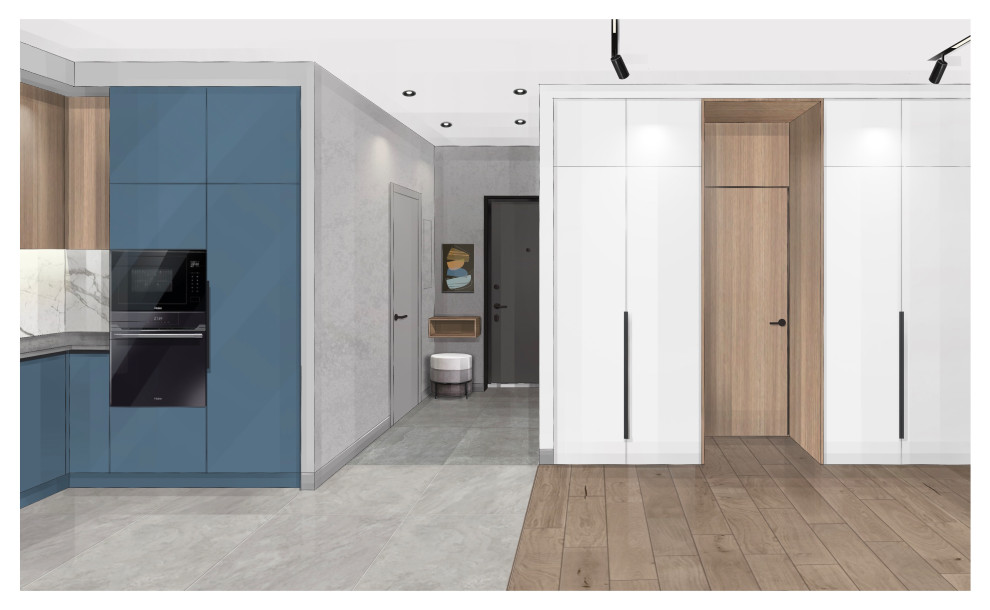 Кухня-гостиная