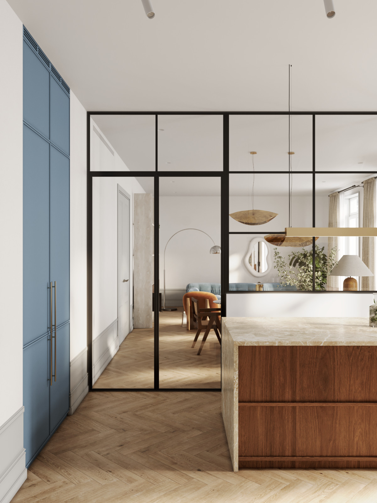 Квартира 170 м2 в Пресненском районе