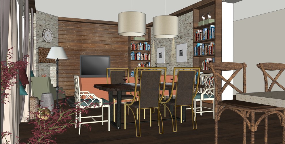 Дом в Кольцово с традиционными мотивами