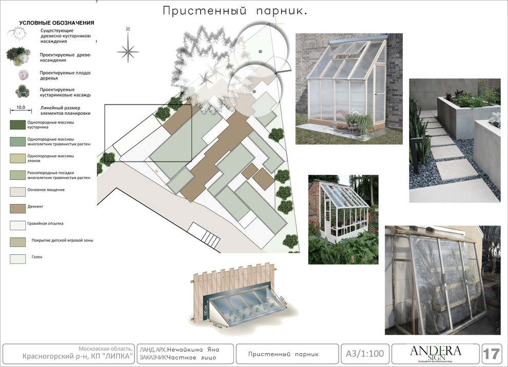 Проект сада в КП Липки