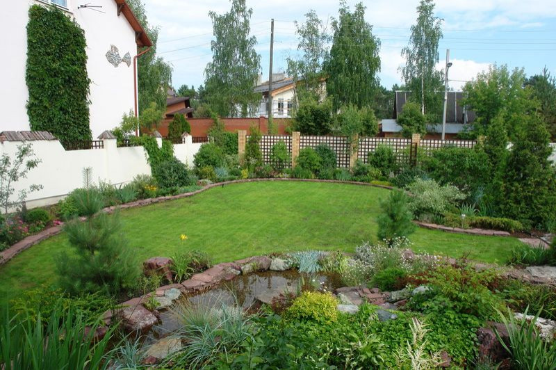 Сад в в Перми в Верхней Курье