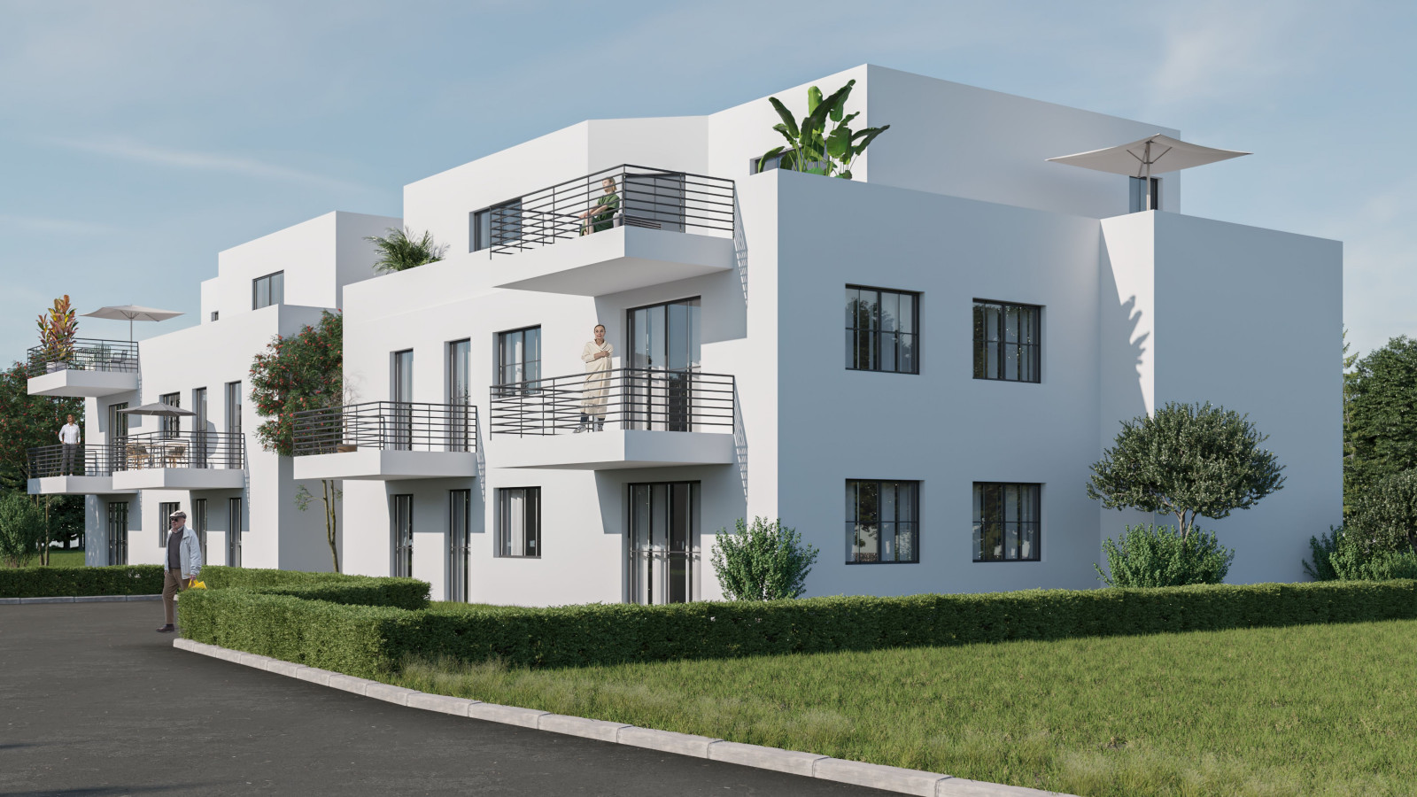 Neubau von zwei Wohnanlagen