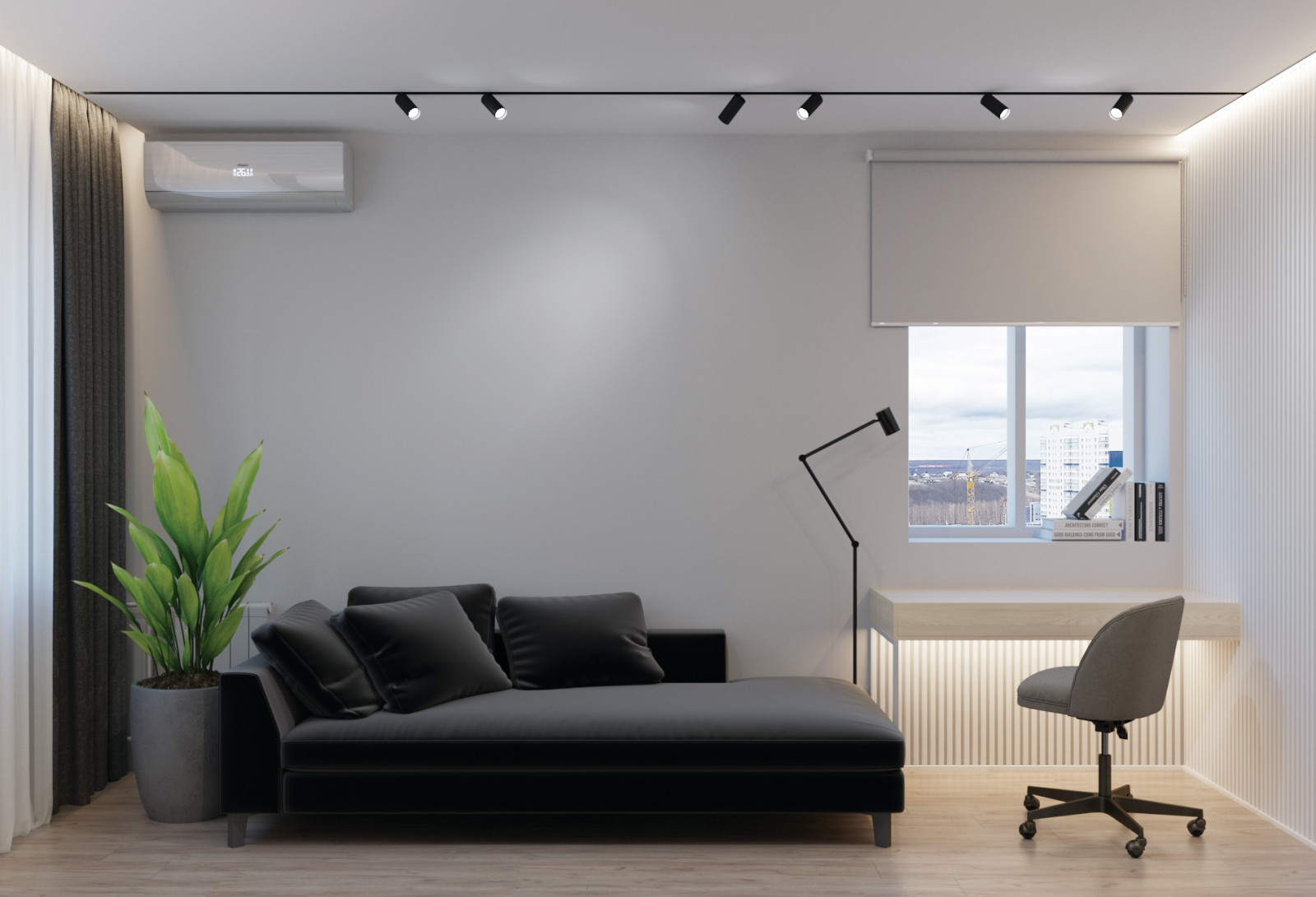 Дизайн проект 3-х комнатной квартиры г. Курск