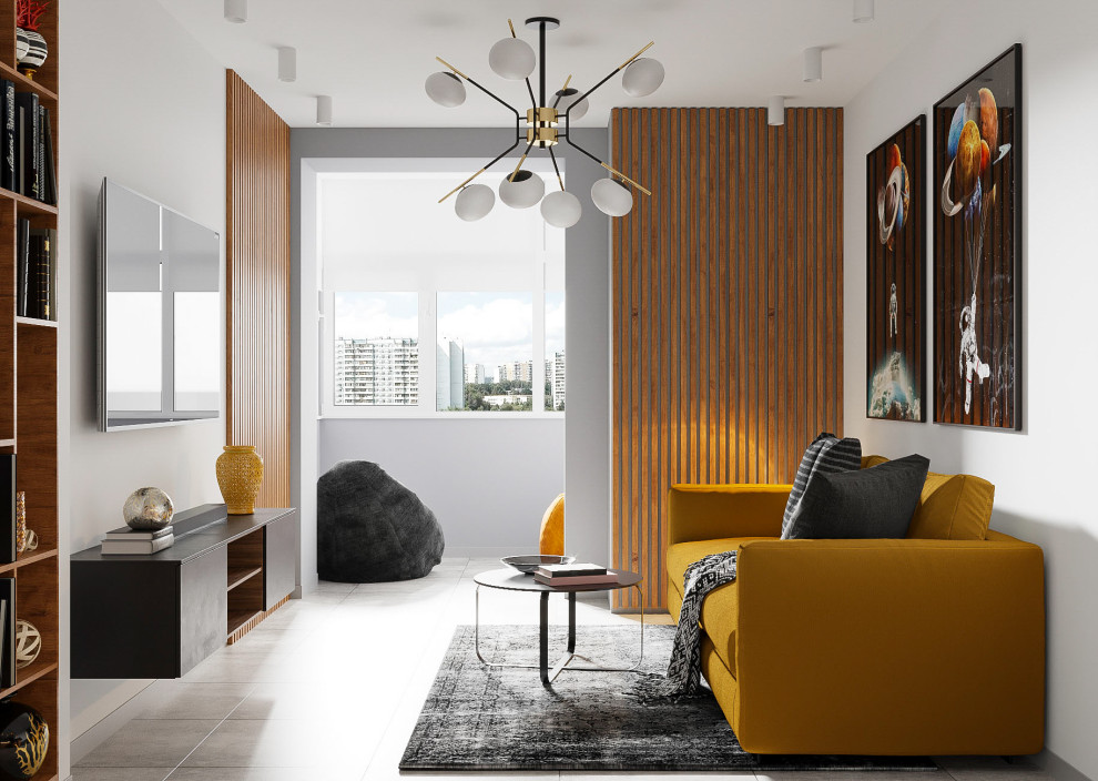 Проект квартиры "Яркий лофт"