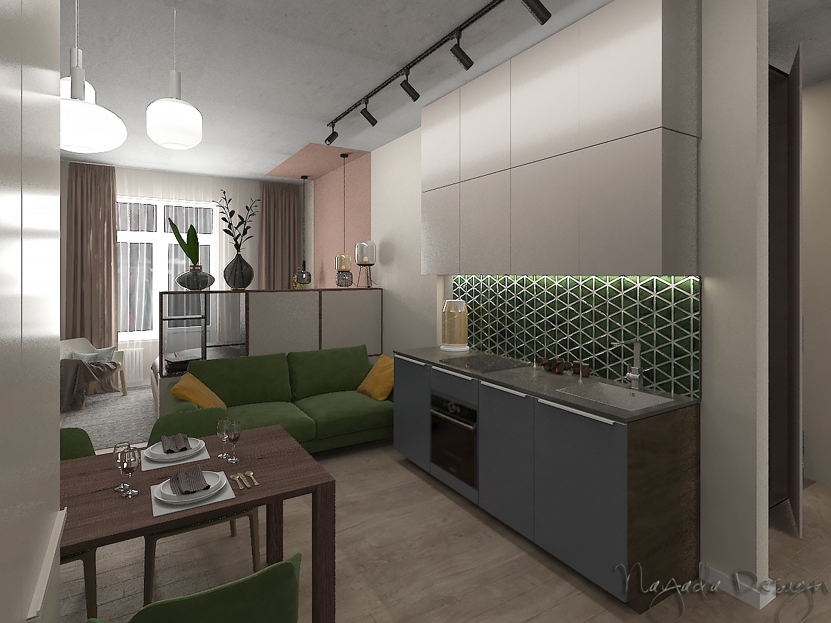 Обложка проекта: квартира на ул. Розы Люксембург 69/2 86 м кв