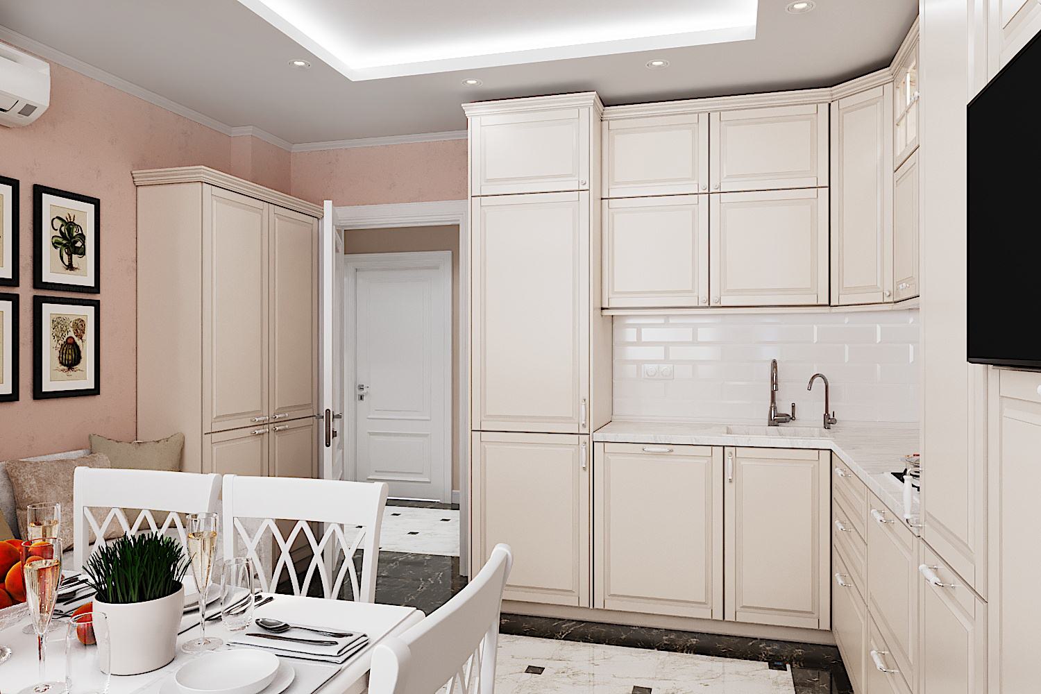 Обложка проекта: Дизайн-проект квартиры 74 м2