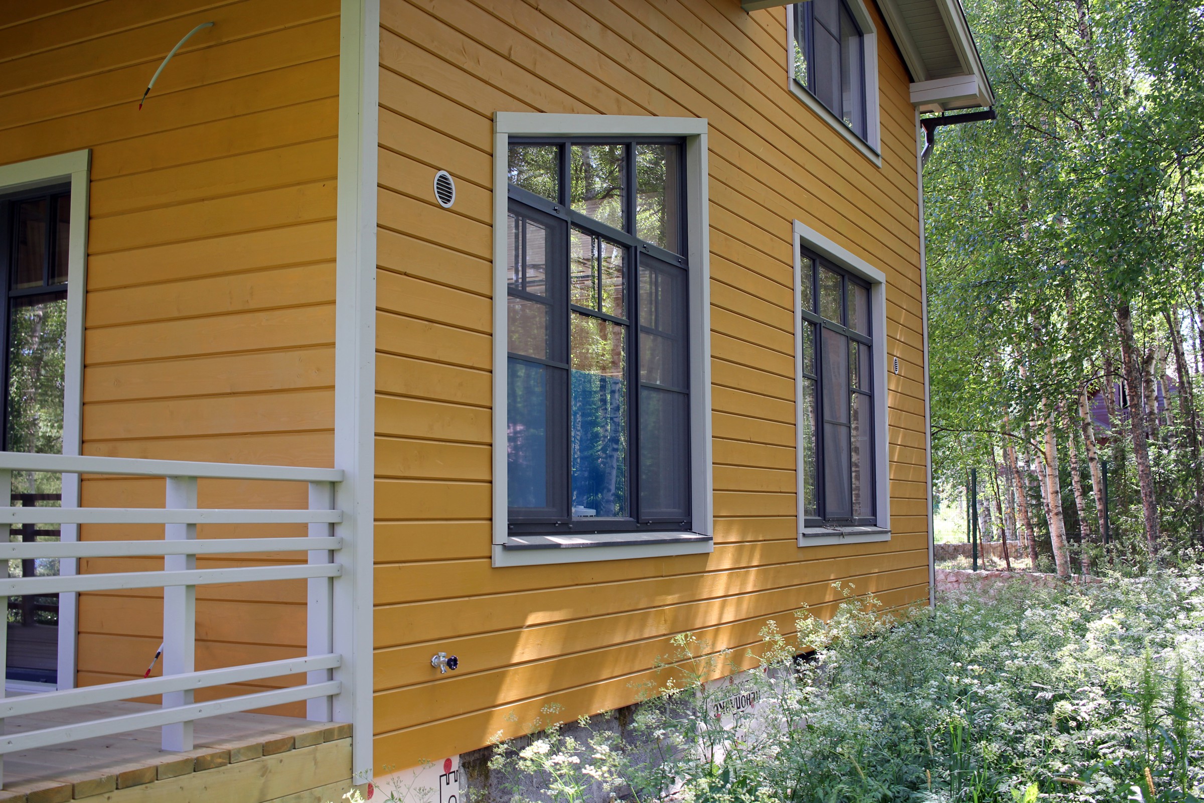 Деревянный каркасный дом