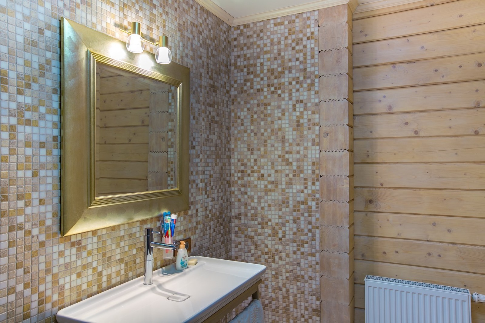 Деревянный дом из клееного бруса