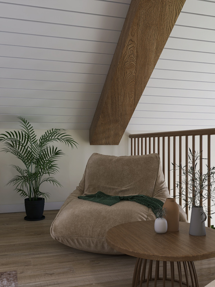 Г. САРАТОВ, 59 КВ.М.ЗАГОРОДНЫЙ ДОМ В СТИЛЕ БАРНХАУС