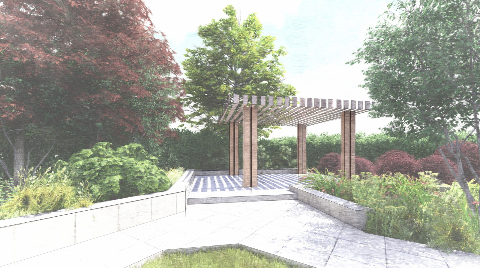 В пурпурной гамме. Ренессанс Парк. 2019 г.