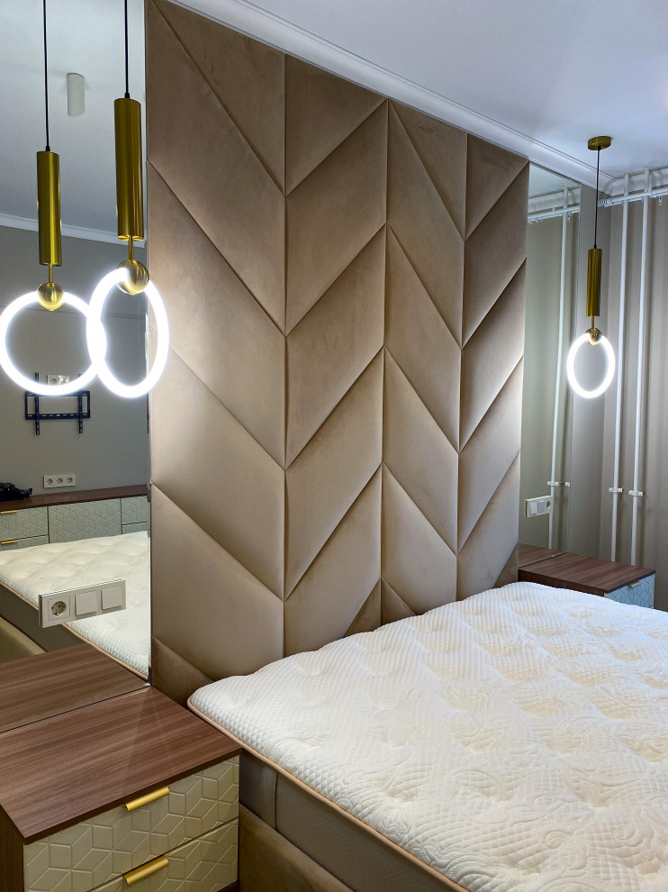 Мягкая панель с узором косички