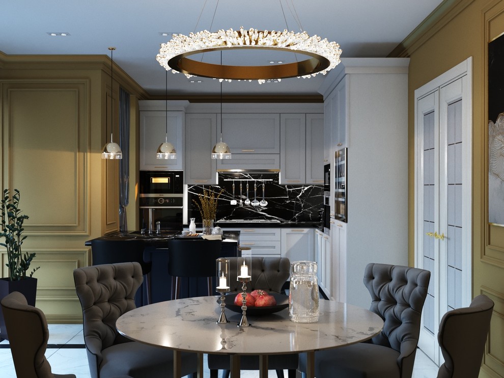 коттедж в Парке Прибрежном 160м2 во французском стиле Арт-Деко