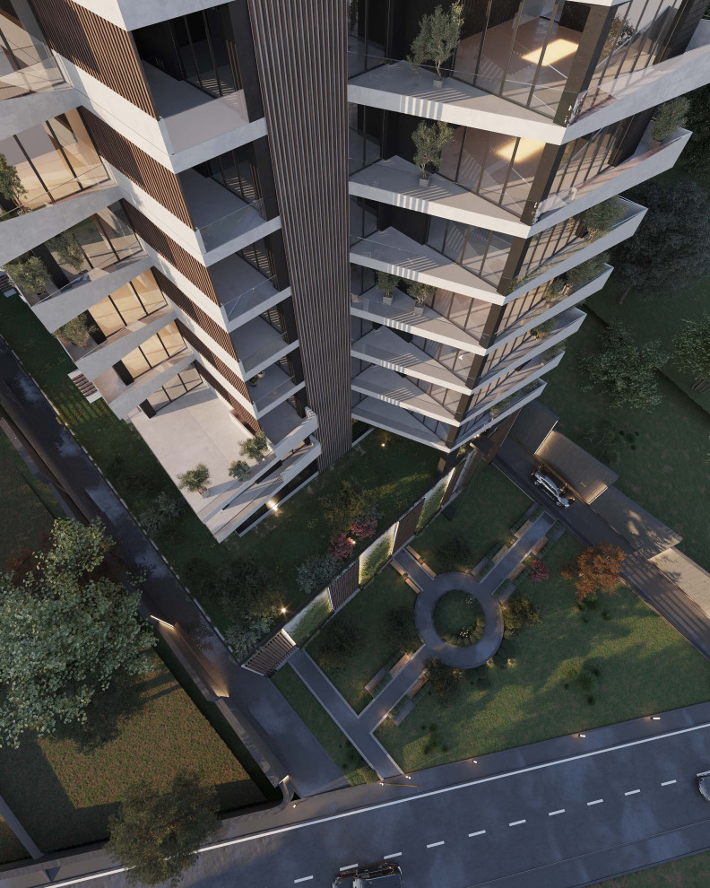 Modern Style Residential Building