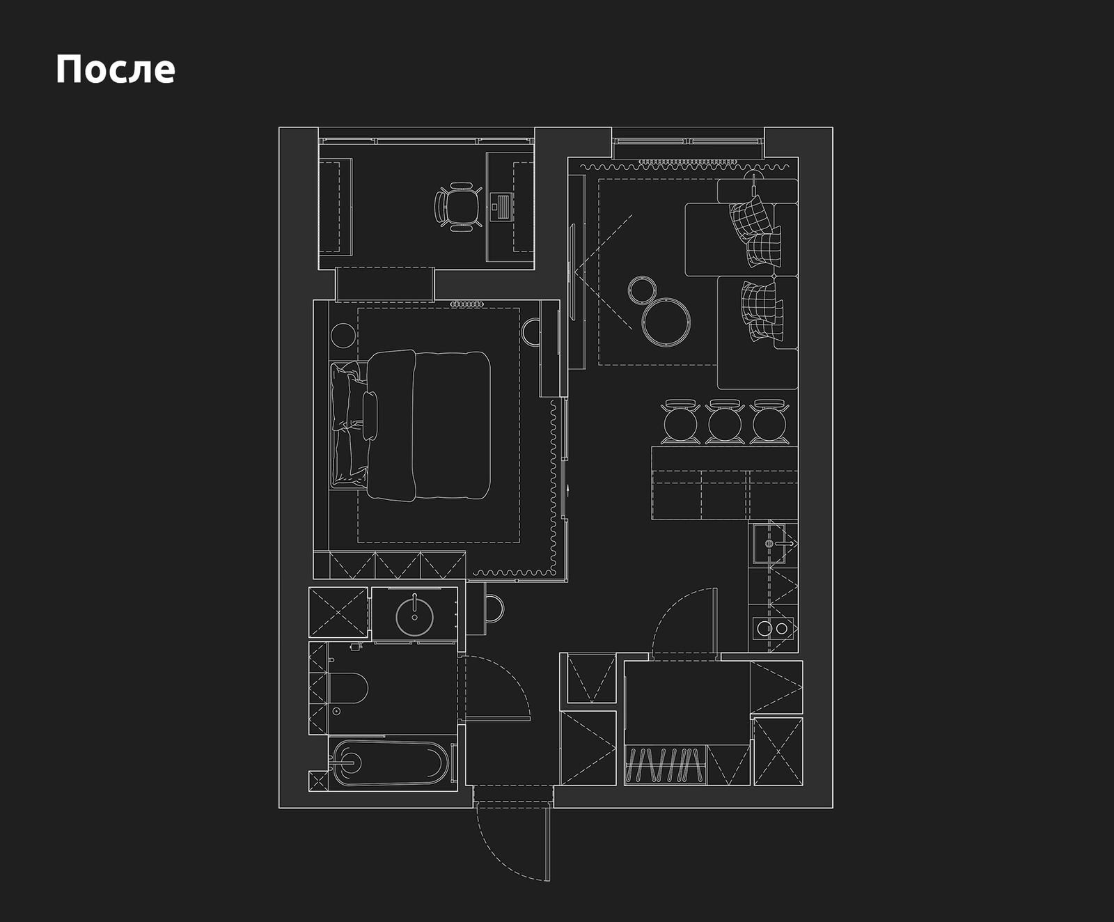 План квартиры после