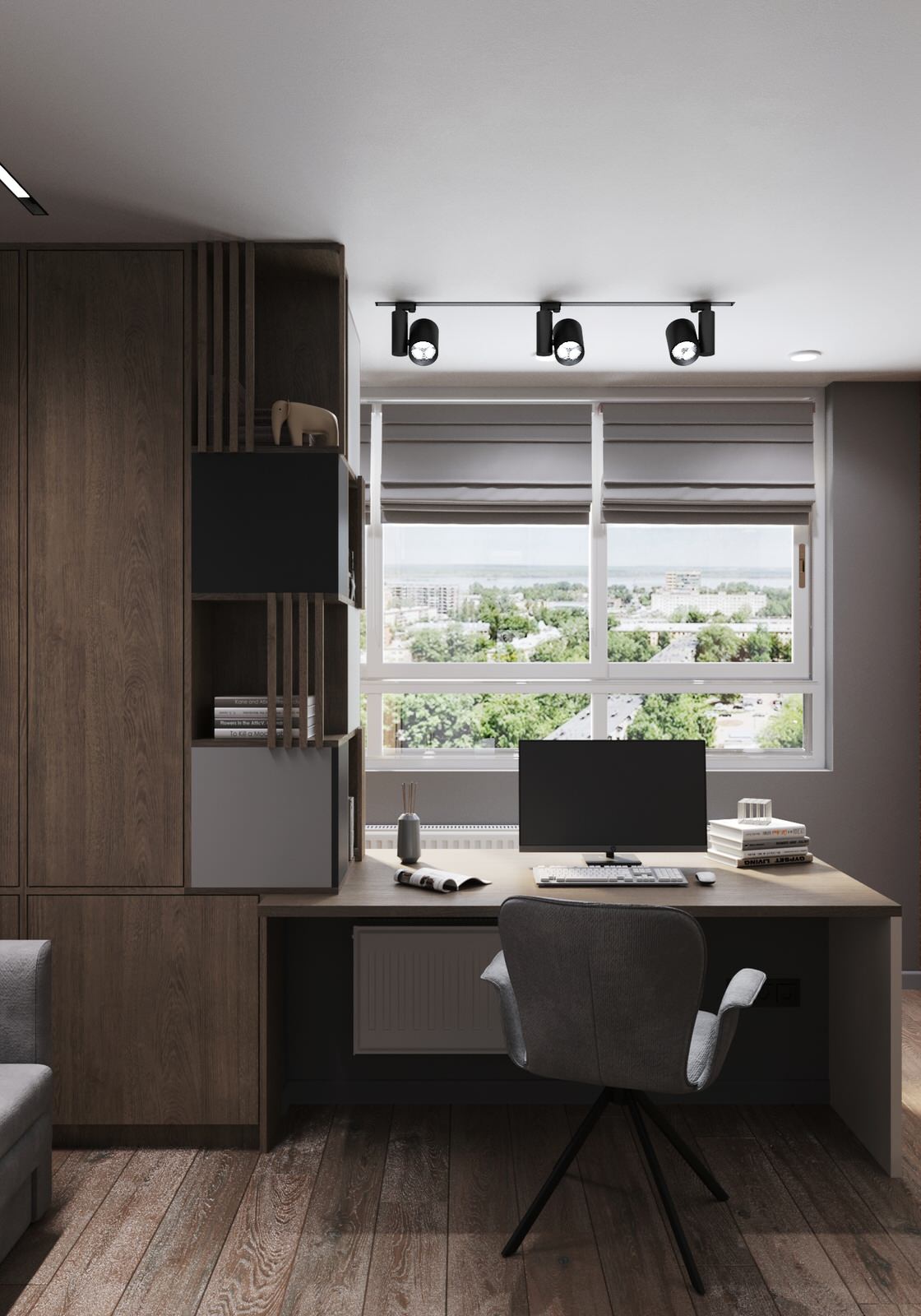 3-х комнатная квартира в одном стиле