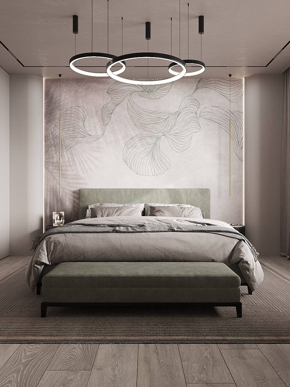 Обложка проекта: Спальня в современном стиле