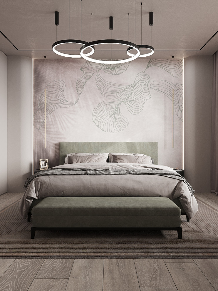 Обложка проекта: Спальня в современном стиле