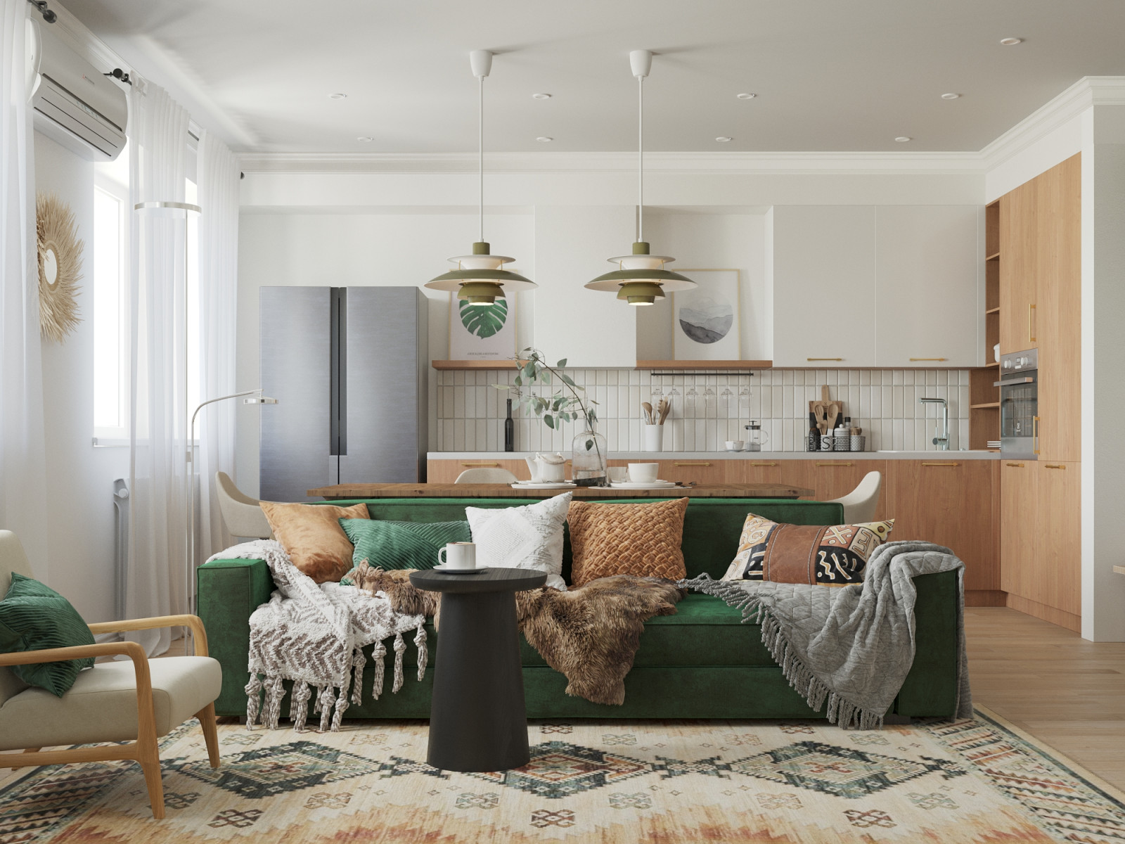 Обложка проекта: Мягкий сканди-бохо