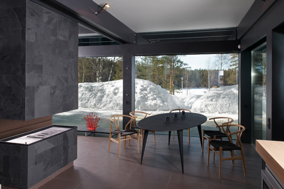 Интерьер фахверкового дома