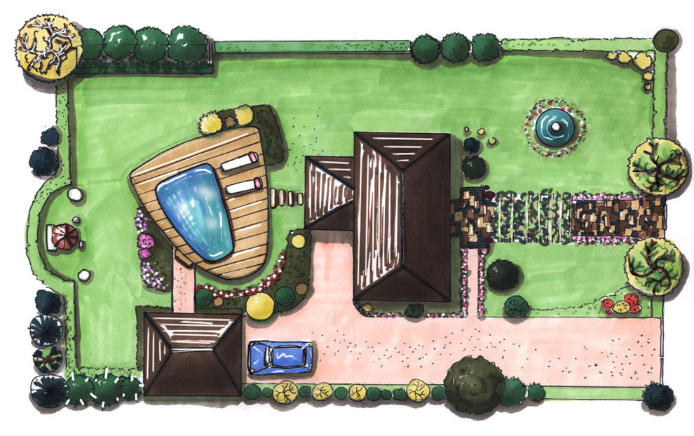 Ландшафтные скетчи