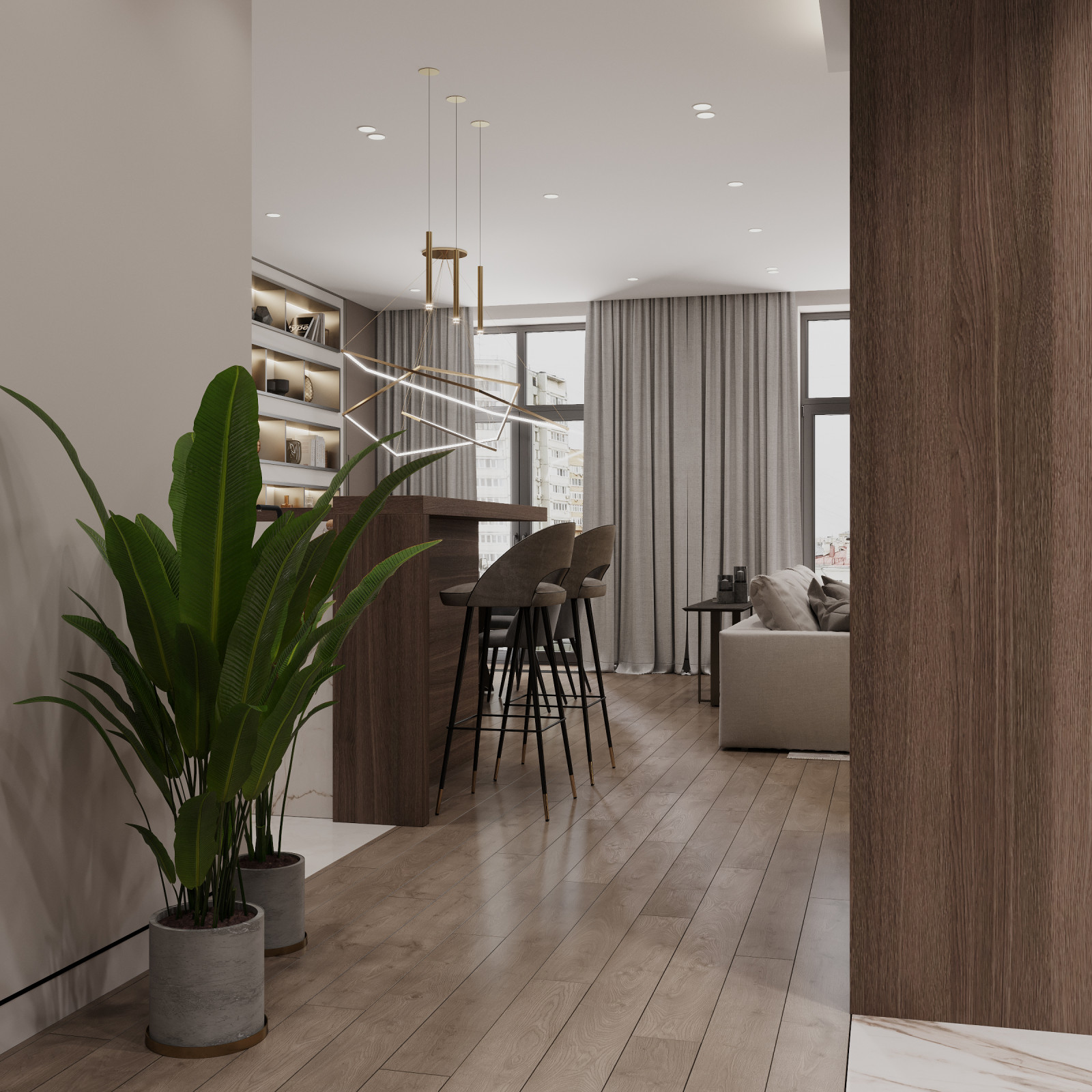 Квартира 140м2 на Гороховском переулке