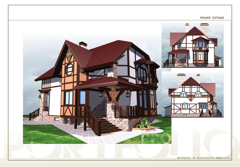 Обложка проекта: КОТТЕДЖ  в АКМАНАЙ