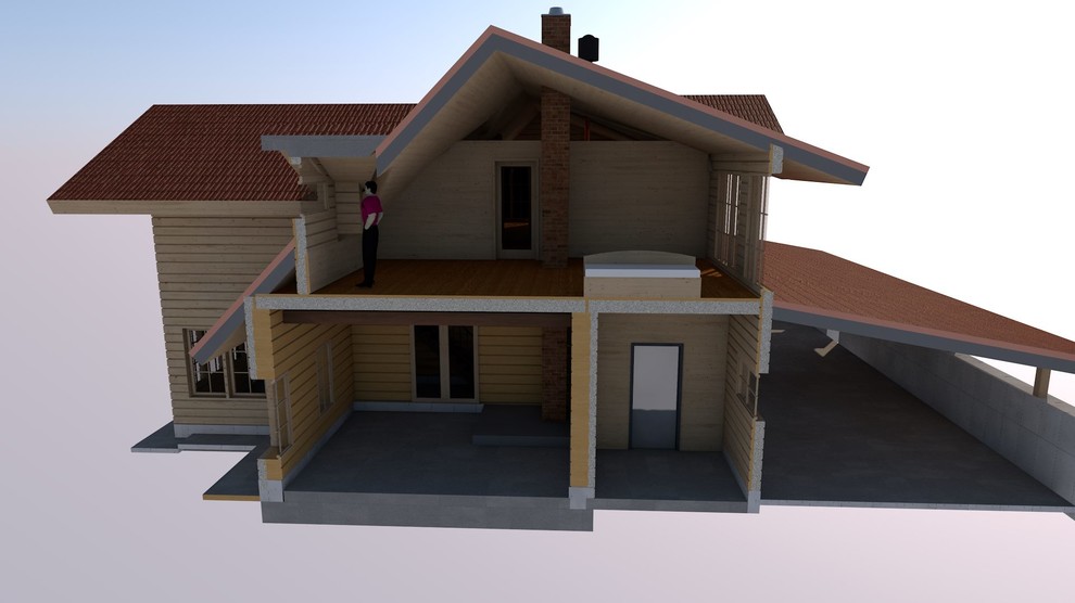 Реконструкция дома в Кингисеппском районе