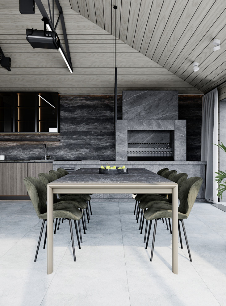 Интерьер летней веранды