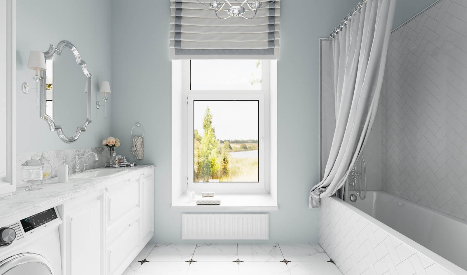 Обложка проекта: Санузел в загородном доме