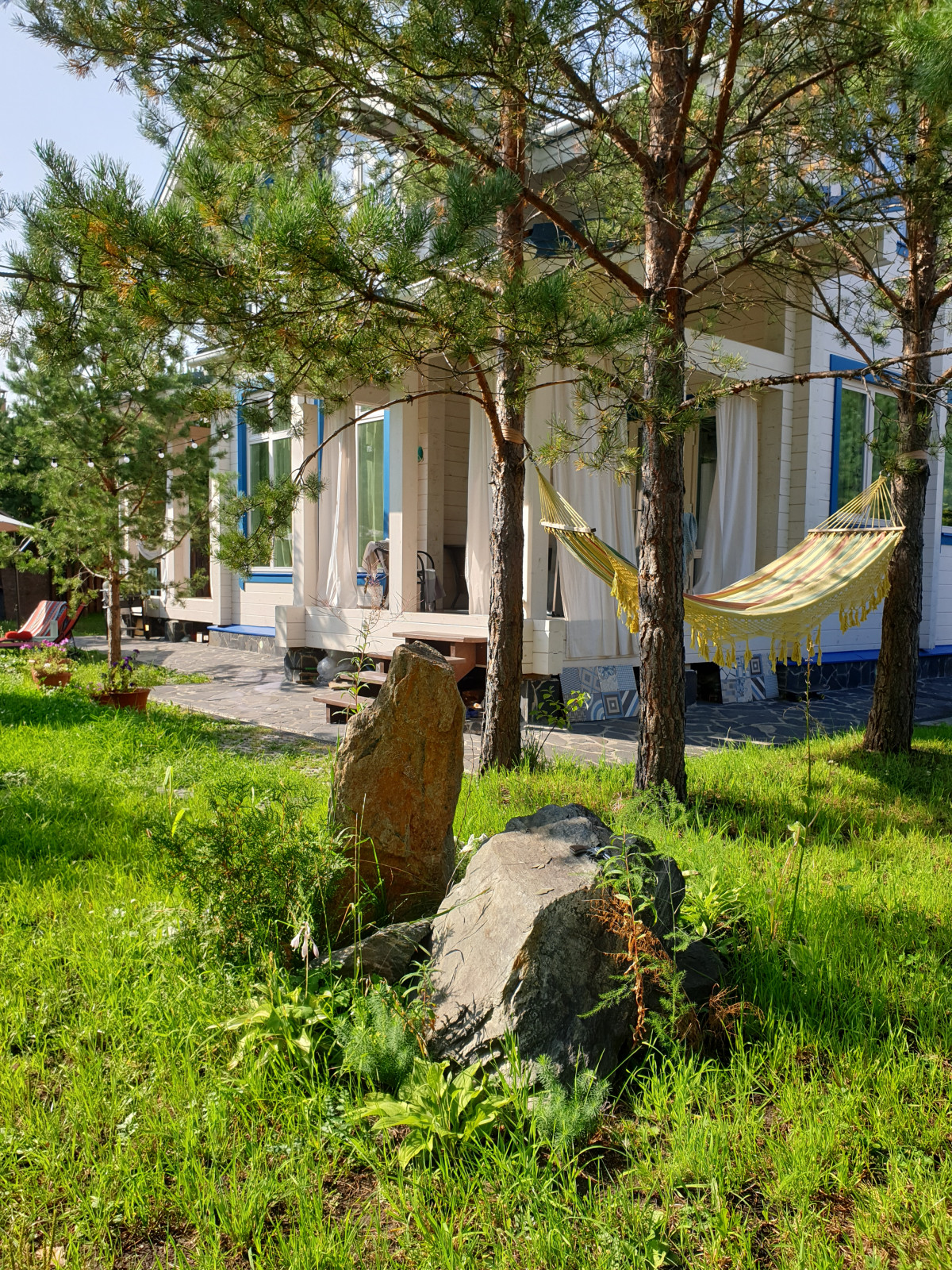 Камни были на на участке